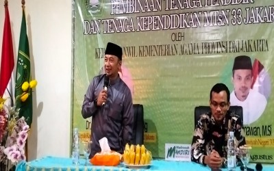 Pembinaan oleh Kepala Kantor Wilayah DKI Jakarta