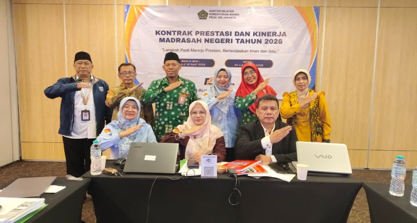 Optimisme MTsN 33 Jakarta dalam Agenda Paparan Kontrak Prestasi 2026