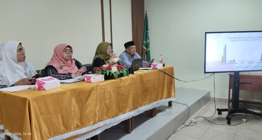 Tingkatkan Mutu Pendidikan, MTsN 33 Jakarta Gelar Rapat Dinas Evaluasi Kinerja dan Proyeksi 2026