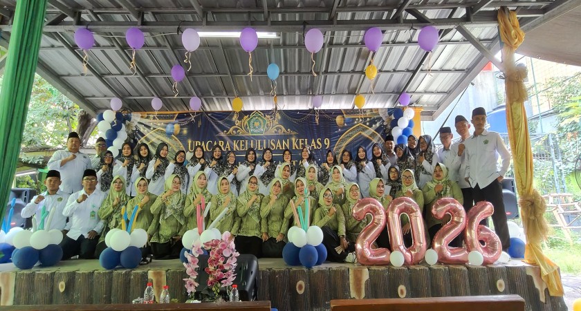 Penuh Haru dan Prestasi, MTsN 33 Jakarta Gelar Pelepasan Siswa Kelas 9 Angkatan 2025/2026