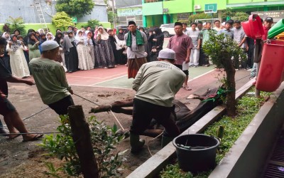 MTsN 33 Jakarta Sukses Gelar Penyembelihan Hewan Kurban Iduladha 1446 H