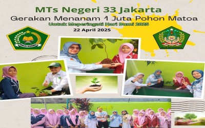 GERAKAN MENANAM 1 JUTA POHON MATOA (22 April 2025 )