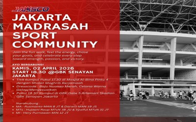 Di Bawah Langit Senayan, MTsN 33 Jakarta Ukir Jejak Kebersamaan dalam Balutan JAMSCO