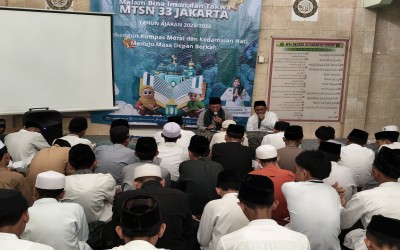 MTsN 33 Jakarta Gelar MABIT Kelas 7: Bangun Kompas Moral dan Kedamaian Hati Menuju ASAT
